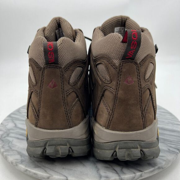 Vasque Hiking Boots Mens 14 Brown Leather Vibram Lace Up Talus UltraDry Outdoor main image 6